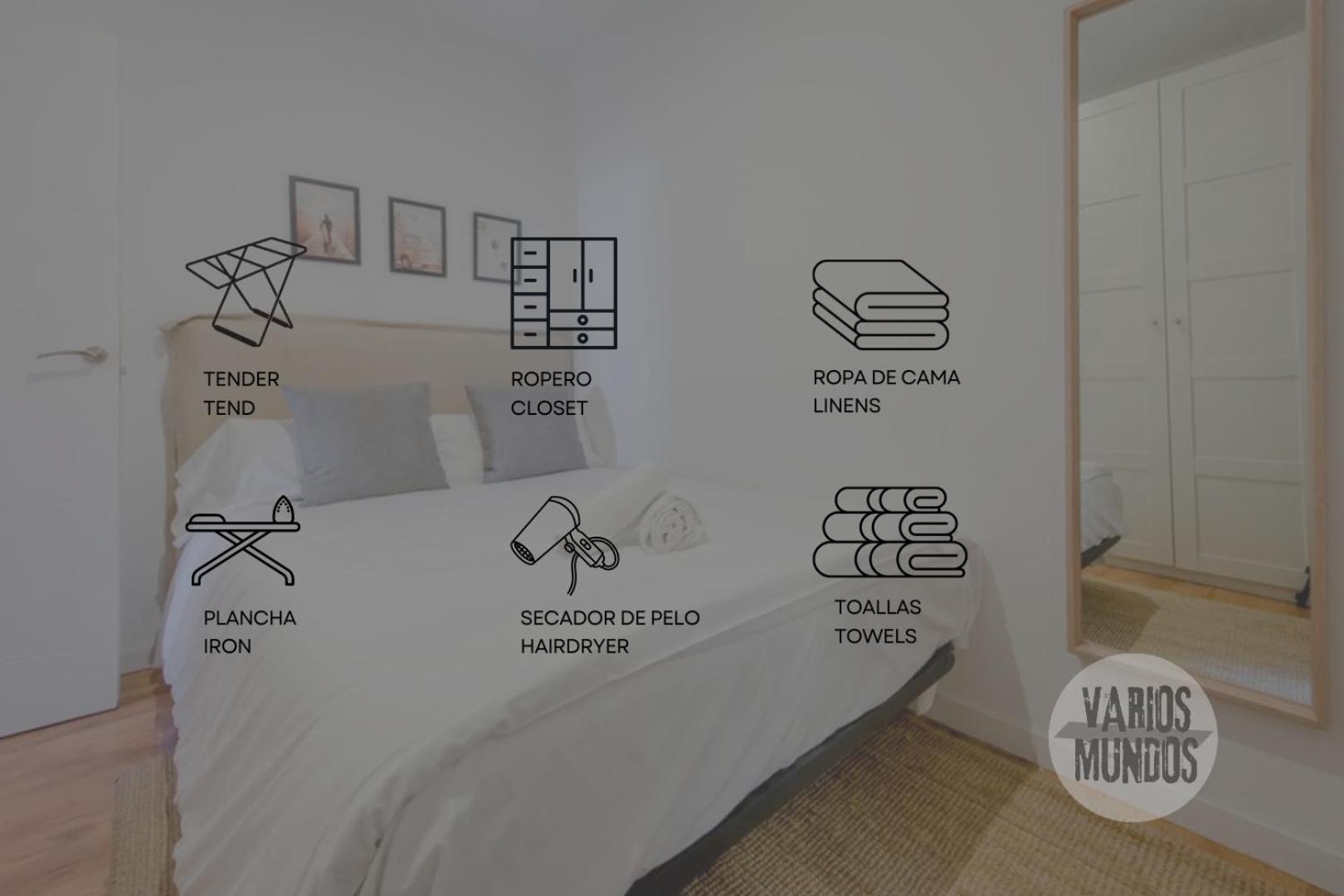 Luxury Apartamento De 5Hab En El Centro De Madrid Esterno foto