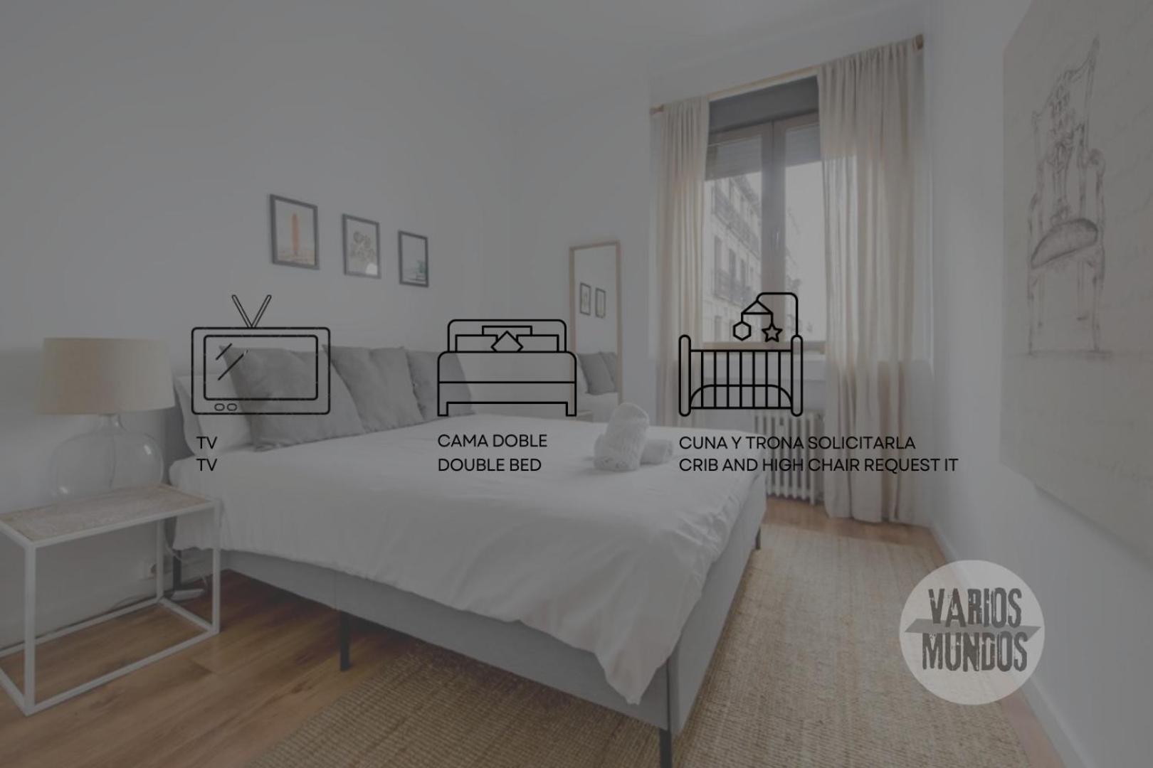 Luxury Apartamento De 5Hab En El Centro De Madrid Esterno foto